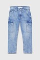Detské rifle Calvin Klein Jeans IB0IB01996.PPYH modrá SS24