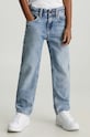 Παιδικά τζιν Calvin Klein Jeans με ρύθμιση μπλε IB0IB02001.PPYH