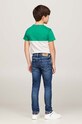 Chłopiec Tommy Hilfiger jeansy dziecięce KB0KB08907.128.176.PPYH niebieski