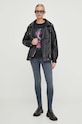 G-Star jeansy Lhana D19079.9882 szary SS24
