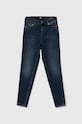 Dětské rifle Tommy Jeans Nora Planet friendly modrá DW0DW17152