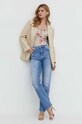 Pinko jeansy 102908.A0IC niebieski SS24