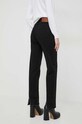 Odzież Victoria Beckham jeansy 1124DJE005212A czarny