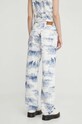 Îmbrăcăminte Levi's jeansi RIBCAGE STRAIGHT ANKLE 72693 alb