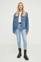 Levi's jeansy RETRO HIGH SKINNY A5758 niebieski AW24