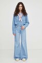 Džíny Levi's RIBCAGE BELLS A7503 modrá SS25