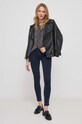 Pepe Jeans jeansy SKINNY JEANS LW PL204583DP3 granatowy SS24