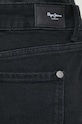 Pepe Jeans jeansy STRAIGHT JEANS HW czarny PL204592XF1