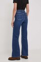 Odzież Pepe Jeans jeansy SLIM FIT FLARE UHW PL204597CT5 granatowy