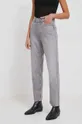 γκρί Τζιν παντελόνι Pepe Jeans STRAIGHT JEANS UHW SPARKLE