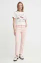 Lauren Ralph Lauren jeansy różowy