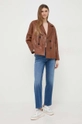 Weekend Max Mara jeansy granatowy