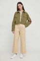 Штани Pepe Jeans Tasha PL211730 бежевий SS24