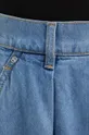 niebieski BOSS jeansy z domieszką jedwabiu