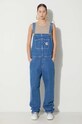 Carhartt WIP overalls Bib Overall Straight I033018.106 blue SS24