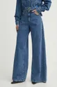 σκούρο μπλε Τζιν παντελόνι Moschino Jeans Γυναικεία