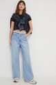 Hollister Co. jeansy KI355.4126.280 niebieski SS24