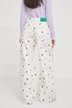 Odzież United Colors of Benetton jeansy 44P2DE01O biały