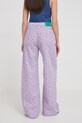 Ρούχα Τζιν παντελόνι United Colors of Benetton 44P2DE01O μωβ