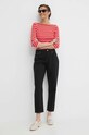 United Colors of Benetton jeansi 49BTDF02Z negru SS25