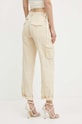 Одяг Штани з домішкою льону Guess NESSI W4GA0A.WG8N0 бежевий