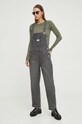 Odzież Levi's ogrodniczki jeansowe VINTAGE OVERALL 85315 szary