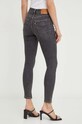 Ρούχα Τζιν παντελόνι Levi's 720 SUPER SKINNY A7514 μαύρο