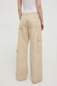Odzież Levi's spodnie BAGGY CARGO A6077 beżowy