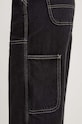 Dickies jeansy MADISON DOUBLE KNEE DENIM W DK0A4YGL czarny