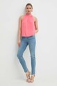 Morgan jeansi PARDA PARDA.JEAN.BLEAC albastru SS24