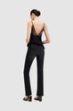 AllSaints jeansy HALDAN WE527Z czarny