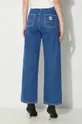 Τζιν παντελόνι Carhartt WIP Simple Pant Κύριο υλικό: 100% Βαμβάκι Φόδρα τσέπης: 65% Πολυεστέρας, 35% Βαμβάκι