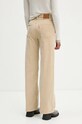 Odzież Levi's jeansy RIBCAGE WIDE LEG A6081 beżowy