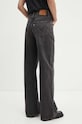 Oblečenie Rifle Levi's RIBCAGE WIDE LEG A6081 čierna