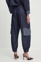 Îmbrăcăminte MAX&Co. pantaloni de bumbac 2416181053200 bleumarin