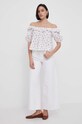 Pepe Jeans jeansi PL204684 alb SS24