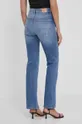 Odzież Pepe Jeans jeansy SLIM JEANS UHW SPLIT PL204686 niebieski