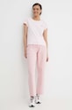 Pepe Jeans jeansy BARREL JEANS UHW CLR PL211748 różowy SS24