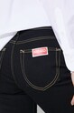 Kenzo jeansy Solid Asagao Straight czarny FD62DP2106C1.BM