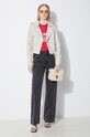 KSUBI jeansi Low Rider Carpenter Fallen WSP24DJ035 negru SS24