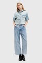 Джинси AllSaints BLAKE CROPPED JEAN Planet friendly блакитний W053EA