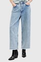 Traperice AllSaints BLAKE CROPPED JEAN W053EA plava SS24