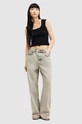 AllSaints jeansy BLAKE JEAN Planet friendly beżowy W044EA