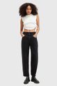 AllSaints farmer HAILEY FRAY JEAN fekete W007EB