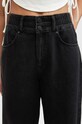 Oblečení Džíny AllSaints HAILEY FRAY JEAN W007EB černá
