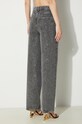 Odzież Rotate jeansy Rhinestone Wide Leg Jeans 113011D06 szary