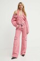 Джинсовая блузка K+LUSHA KLMEDUSADF130KLW11 розовый SS24