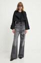Джинсова куртка K+LUSHA KLOLIMPIDF131KLW13 чорний SS24