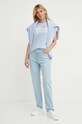 Levi's jeansy 501 CROP 36200.0326 niebieski SS24