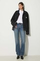 Fiorucci farmer Mid Blue Straight Fit Jeans W01FPDJE075DN01DN02 kék SS24